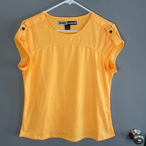 Jamie Sadock Womens M Short Sleeve Outdoor Golf Top